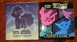2 ETB Players Guide Book Pokemon EVOLVING SKIES & SILVER TEMPEST FREE SHIPPING - Image 2