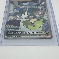 Pokemon TCG Ciphermaniac's Codebreaking Full Art 198/162 S&V Temporal Forces - Image 4