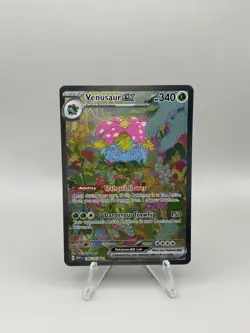 Venusaur ex 198/165 Scarlet & Violet 151 Secret Rare Holo Pokemon TCG NM/Mint - Image 1