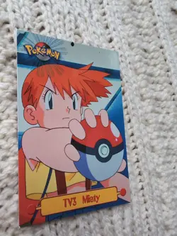 Pokemon TCG - Misty - Pokemon Topps TV3 - Series 1 Blue Logo - Image 2