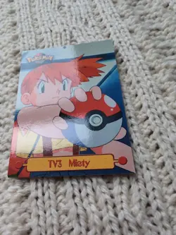 Pokemon TCG - Misty - Pokemon Topps TV3 - Series 1 Blue Logo - Image 3