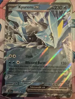Kyurem ex 028/086 - English - Pokemon TCG SV: Black Bolt - Pack Fresh NM - Image 1