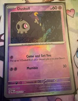 Duskull (Poke Ball Pattern) 035/131 Pokemon TCG SV: Prismatic Evolutions Holo - Image 1