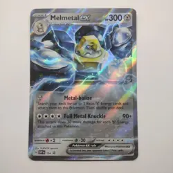 Pokemon Scarlet & Violet Black Star Promo - Melmetal ex SVP 104 NM - Image 1