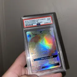 Dragonite GX 248 PSA 9 Mint 2019 Pokemon Sun & Moon Unified Minds Secret Rare FA - Image 2