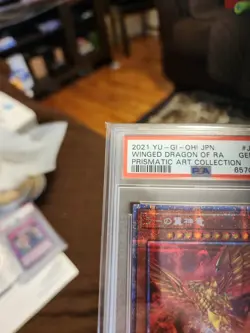 PSA10 Winged Dragon of Ra Prismatic Secret Rare PAC1-JP003 Art Yu-Gi-Oh! GEM - Image 3