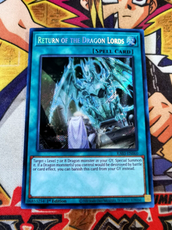 Return of the Dragon Lords ra03-en060 (NM+) Secret Rare Yu-Gi-Oh! - Image 1