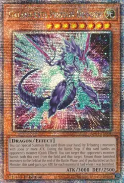 Yugioh! LP Galaxy-Eyes Photon Dragon (New Art) - RA04-EN008 - Quarter Century Se - Image 1