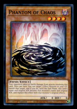 Yugioh Phantom of Chaos SDSA-EN006 Common 1st Edition - Image 1