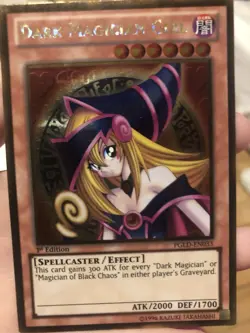Dark Magician Girl PGLD-EN033 Premium Gold 1st Edition - Image 3
