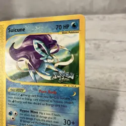 Pokemon TCG Suicune 53 Pokemon 4Ever Black Star Promo Non Holo Rare Card 2002 - Image 4