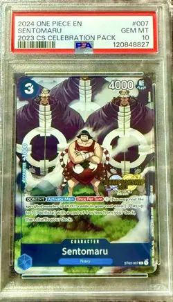 PSA10 Sentomaru Championship 2022 One Piece Card Japanese - Image 1
