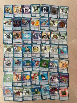 Digimon Cards Old set of 105 Bandai Trading Card Japan 2000 2001 - Image 3