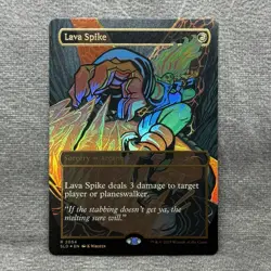 Lava Spike (Raised Foil) - Secret Lair Drop Series (SLD) #2054 NM MTG - Image 1