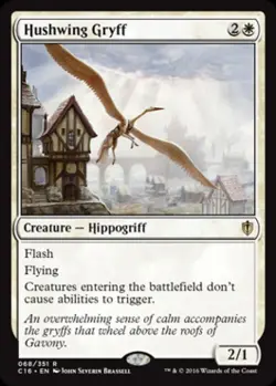 Hushwing Gryff - Light Play MTG Commander 2016 Edition - Image 1