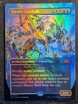 Riptide Gearhulk - Foil Borderless - Aetherdrift (MTG) - Image 1