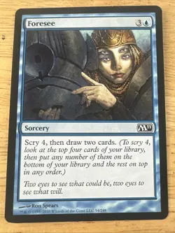 MTG Magic the Gathering Foresee (36/180) Future Sight LP - Image 1