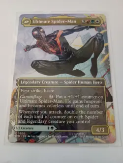 Miles Morales 0200 (Borderless) MTG Magic Marvel's Spider-Man - Image 2