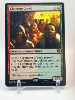 Cheering Crowd - Marvel's Spider-Man (SPM) - #0126 - MTG - Magic The Gathering - Image 1