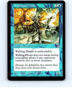 Walking Dream [x2] Blue Uncommon Stronghold MTG NP Near Mint or Better - Image 1