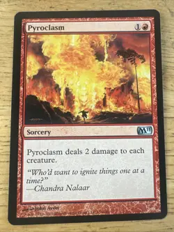 Pyroclasm - Magic 2011 Core Set M11 - Magic the Gathering MTG Nice! - Image 1