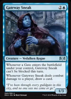 Gateway Sneak - Near Mint MTG Ravnica Allegiance - Image 1