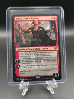 MTG Jeska, Thrice Reborn Commander Legends Card #186 Never Seen A Deck - Image 1