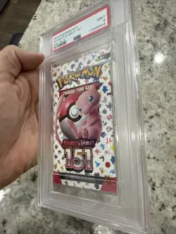 Pokemon 151 Authentic Sealed Graded Booster Pack English PSA 9 Mint - Image 4