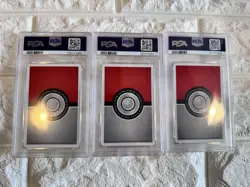 2017 POKEMON ALL STAR PLAYING CARDS CHIKORITA CYNDAQUIL TOTODILE PSA10 set - Image 4