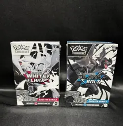 Pokemon White Flare & Black Bolt Booster Bundles TCG Scarlet & Violet Brand New - Image 1