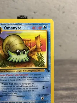 Omanyte 52/62 Fossil Regular Common-Pokemon TCG-WOTC-Fast Shipping-LP!! - Image 3