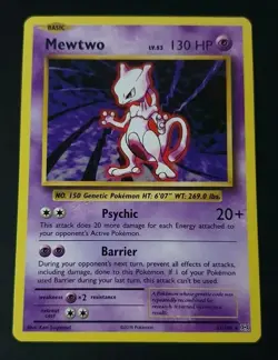 Non Holo Mewtwo 51/108 2016 Pokemon TCG XY Evolutions - Image 1