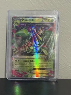 Mega Sceptile EX 8/98 Ancient Origins Holo Pokemon 2015 - Image 1