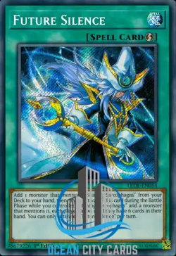 Yugioh Future Silence LEDE-EN054 Secret Rare 1st Edition - Image 5