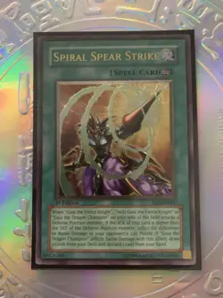 YuGiOh! Spiral Spear Strike FET-EN043 Ultimate Rare 1st Edition NM - Image 1