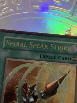 YuGiOh! Spiral Spear Strike FET-EN043 Ultimate Rare 1st Edition NM - Image 4