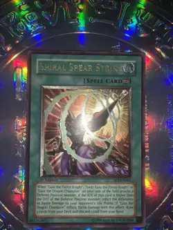 YuGiOh! Spiral Spear Strike FET-EN043 Ultimate Rare 1st Edition NM - Image 5
