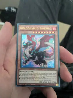BLMM-EN059 Dragonmaid Tinkhec : Ultra Rare 1st Edition YuGiOh Card - Image 1
