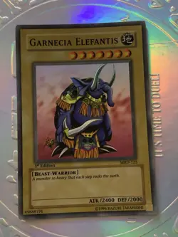 YuGiOh! Garnecia Elefantis MRD-125 Super Rare 1st Edition NM - Image 2