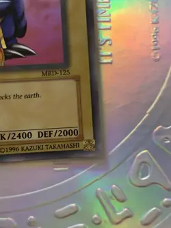 YuGiOh! Garnecia Elefantis MRD-125 Super Rare 1st Edition NM - Image 3