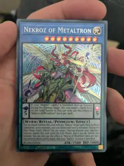 BLMM-EN026 Nekroz of Metaltron Secret Rare YuGiOh - Image 1