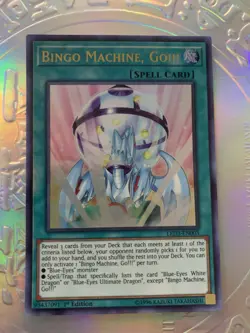 YuGiOh! Bingo Machine, Go!!! LED3-EN003 Ultra Rare 1st Edition NM - Image 5