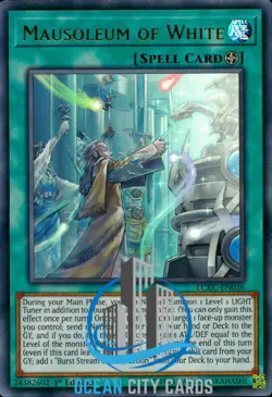 Yugioh Mausoleum of White LCKC-EN036 Ultra Rare 1st Ed - Image 1