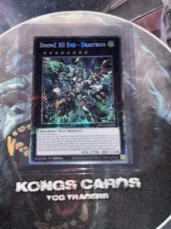 DOOD-EN045 "DoomZ XII End - Drastrius" Starlight Rare YuGiOh - Image 1