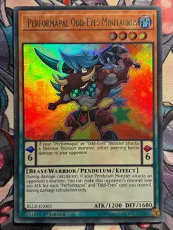 YuGiOh Cards Battles of Legend Lights Rev First Edition BLLR ULTRA SECRET RARE - Image 4