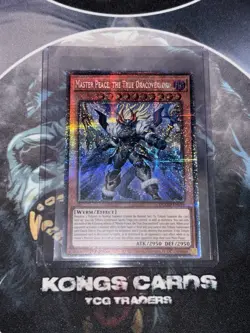 DOOD-EN018 Master Peace, the True Dracoverlord Starlight Rare YuGiOh - Image 1