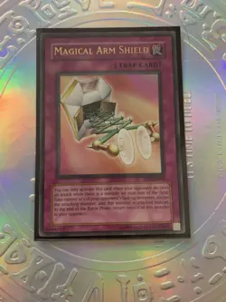 YuGiOh! Magical Arm Shield TP8-EN001 Ultra Rare NM - Image 1