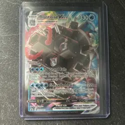 Pokemon TCG Blastoise VMAX Holo Promo Card SWSH103 Full Art Card - Image 1