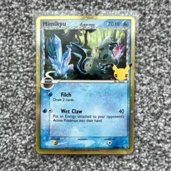 Mimikyu SWSH136 - Delta Species - Pokemon Promo Card - Celebrations Set - NM - Image 1