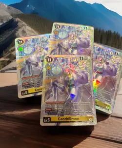 X4 Cendrillmon ST19-12 SR FOIL HOLO Digimon Card SET FREE SHIPPING - Image 1